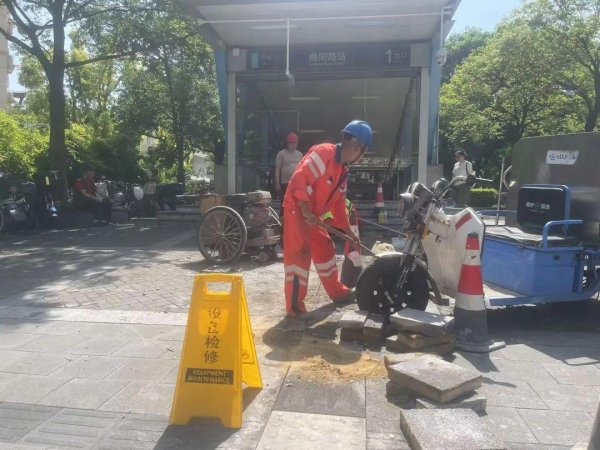 兴旺国际投资 填补盲道断点，“多格合一”破解特殊人群地铁出行“最后一米”难题